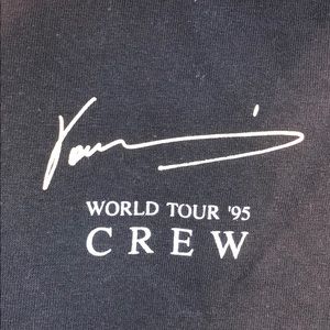 Yanni World Tour 1995 Crew T Shirt XL